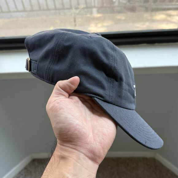 Poncho Made For The Outdoors Navy Blue Baseball Cap Hat Strapback - Picture 2 of 7